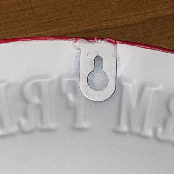 Burton And Burton 15 Inch Round Christmas Trees Sign Indoor Outdoor - Picture 8 of 11